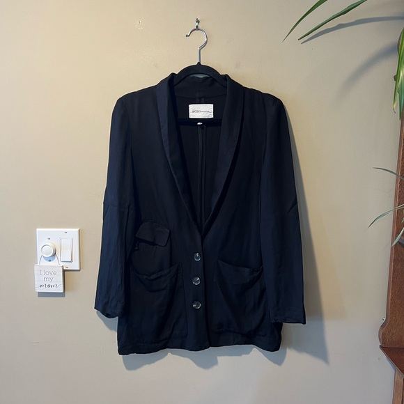 BCBGeneration Black Rayon Blazer - Picture 6 of 12